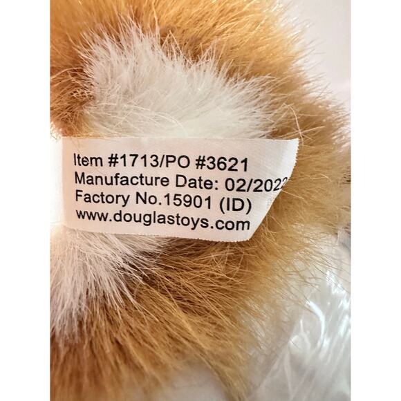 Douglas Louie Corgi Puppy Dog Plush Toy Stuffed Animal Welsh 2022 10" Elizabeth - Picture 8 of 16